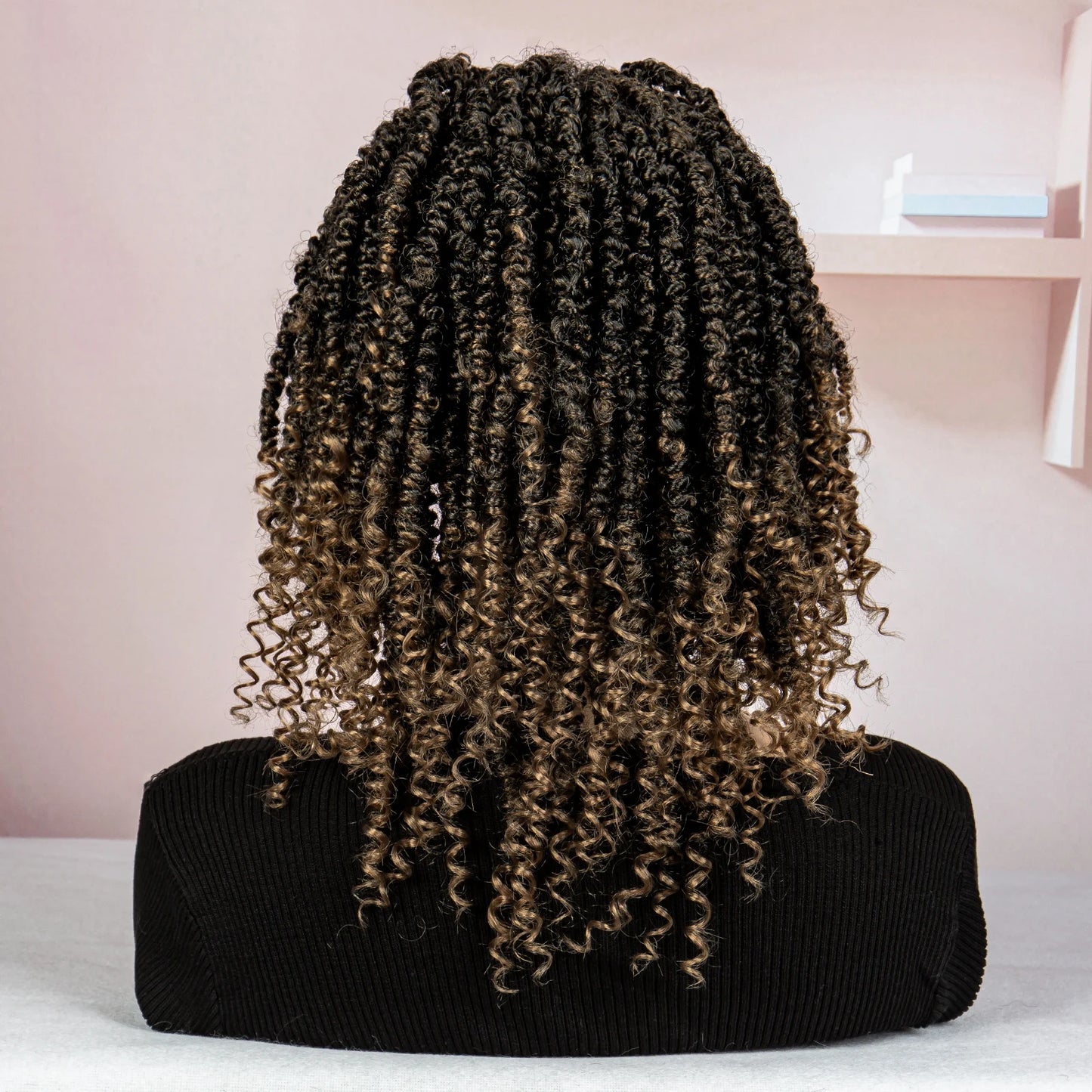 Dreadlocks Braided Wigs Lace Front Braided Wigs Short Box Braided Wigs for Women with Baby Hair Ombre Lace Braids Wigs