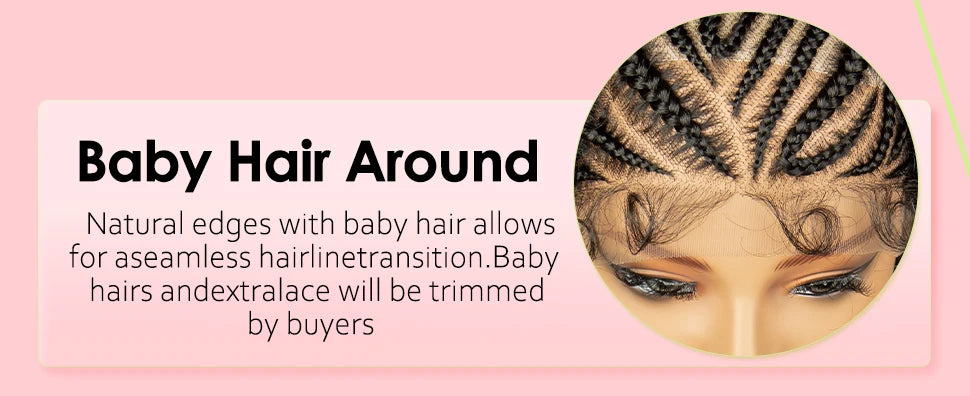 Afro Curly Short Braided Wigs for Black Women