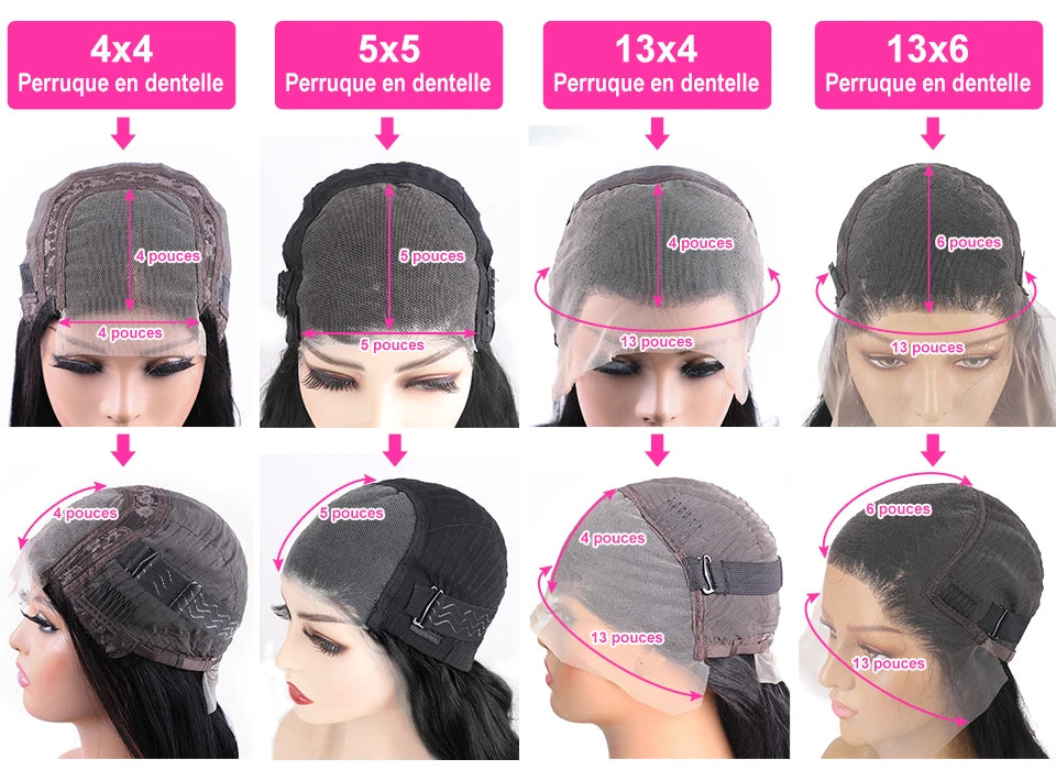 13x4 Lace Front Human Hair Straight Wigs 13x6 HD Lace Frontal Wigs Brazilian 200 High Density Wigs 4x4 5x5 Closure Glueless Wigs