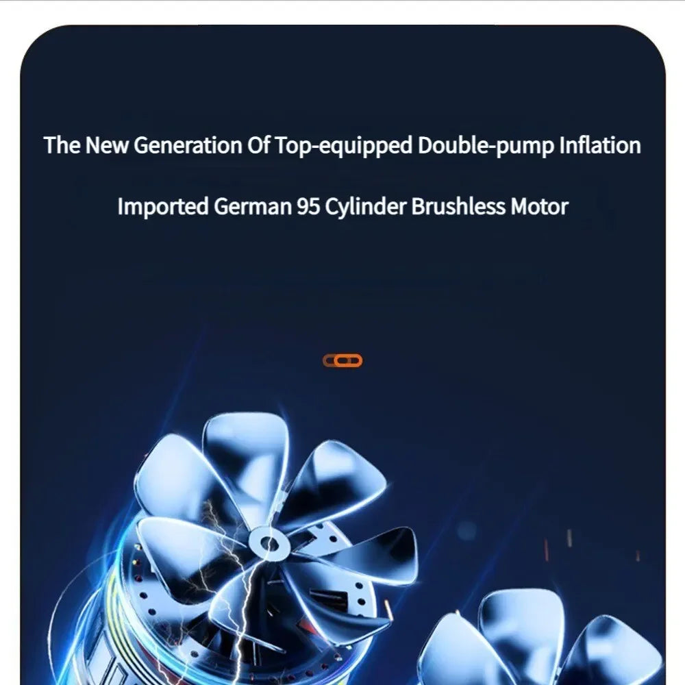 Wireless And Wired Car Air Compressor Electric Tire Inflator Pump for Motorcycle Bicycle Boat AUTO Tyre Balls