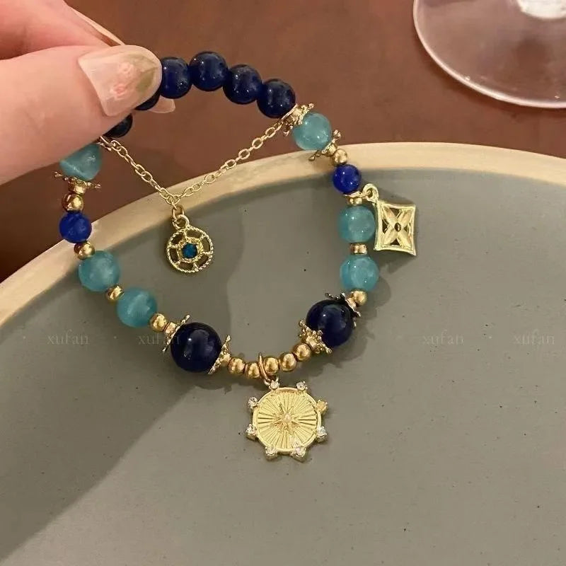 Genshin Impact Nahida Wanderer Cosplay Bracelet Buer Lesser Lord Kusanali Women Leaf Pendant Bracelets Jewelry Accessories Gifts
